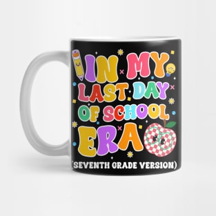 In My Last Day Of-School Era 7th grade Version gift for boys girls kids Mug